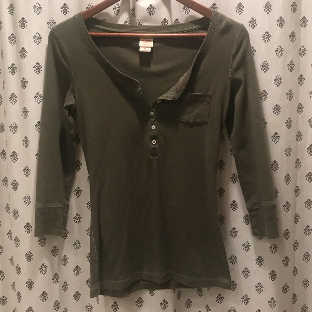 Army green top